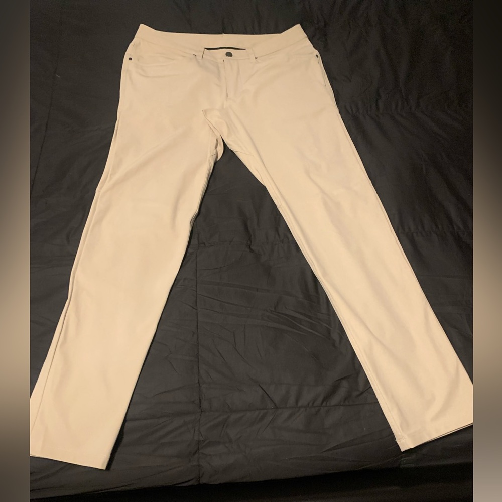 Lululemon ABC Slim Pant 32x32 color: trench